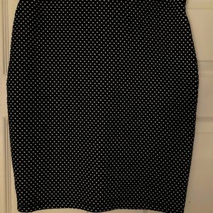 Black and white skirt never worn